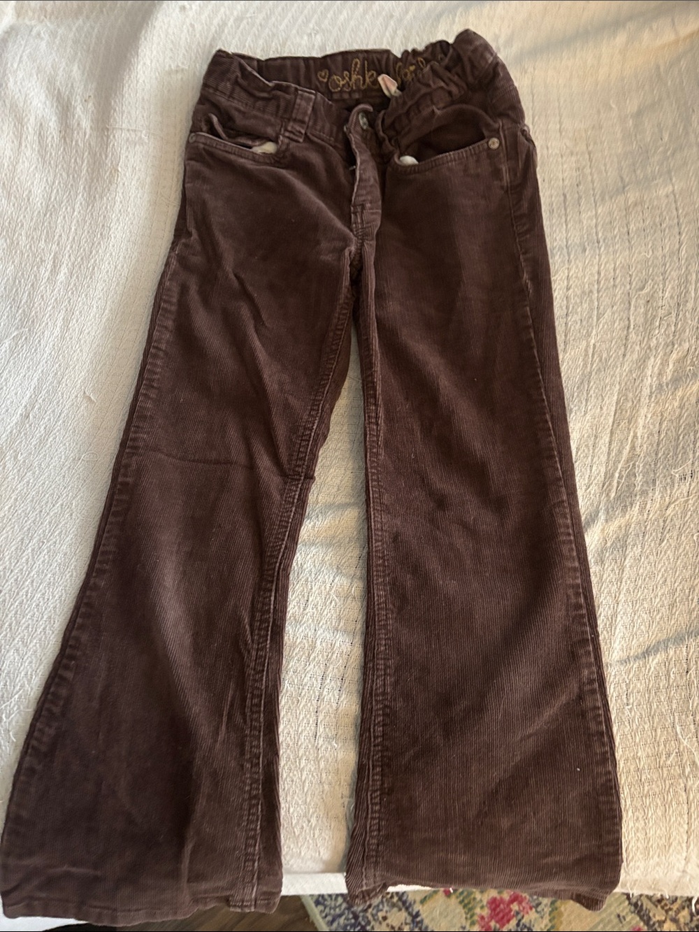 OshKosh B'gosh Brown Corduroy Flare Pants